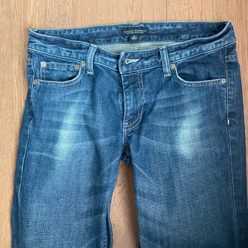 Vintage Banana Republic Low-Rise Bootcut Jeans